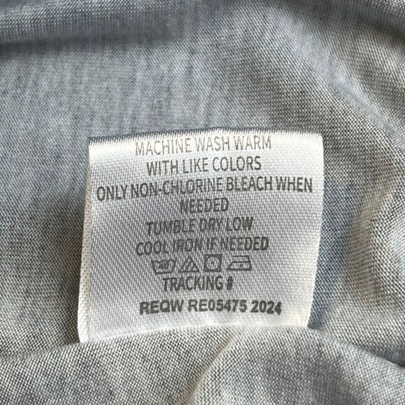 Real Essentials Joggers Medium Heather Gray Soft Knit Athleisure Lounge Pants - Picture 11 of 11